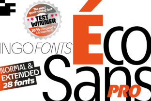 Éco Sans Pro: A Smart Typeface for Business Branding